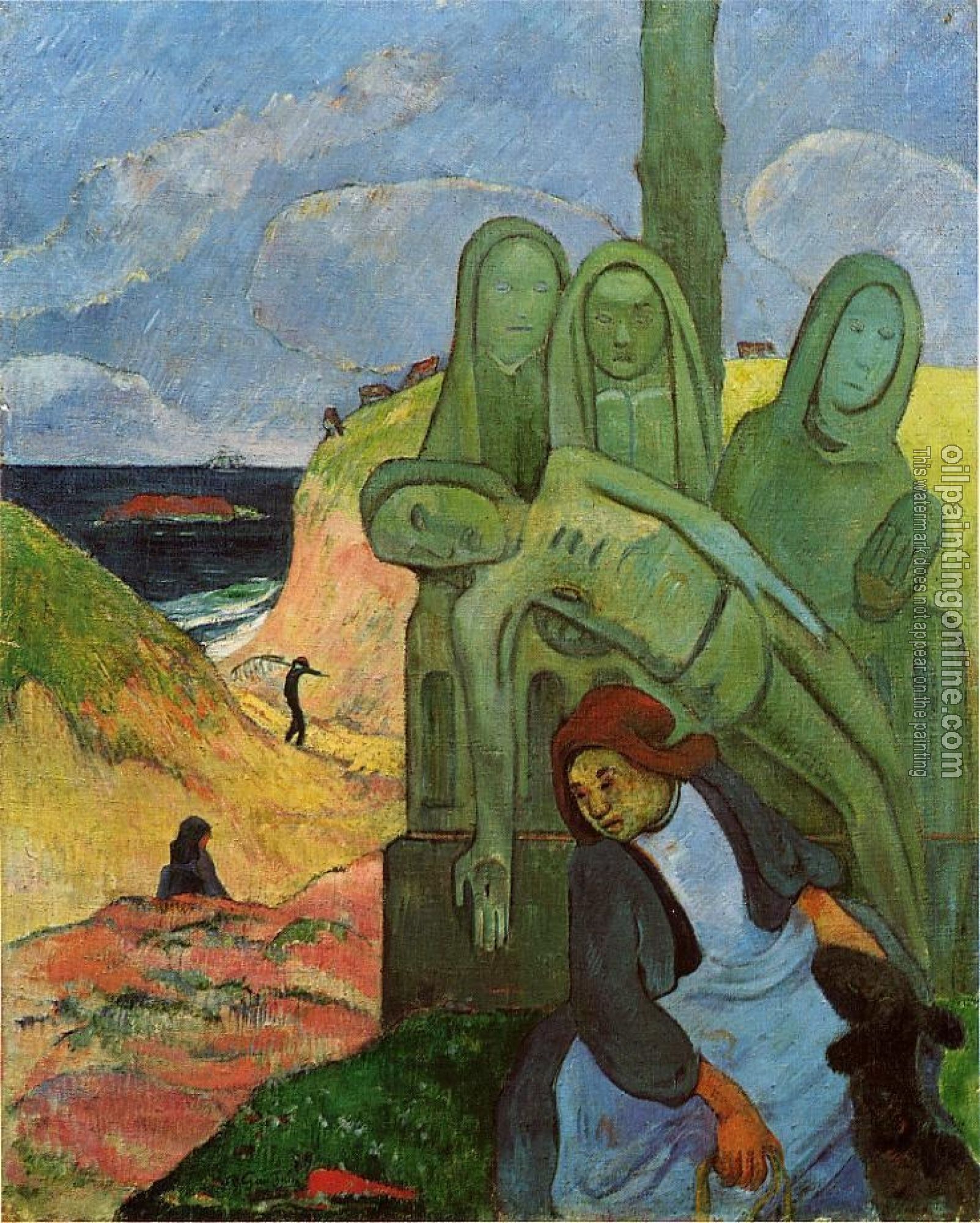 Gauguin, Paul - Green Christ